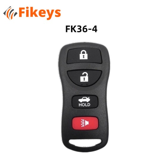 Fikeys 3+1 Buttons Universal wired remote FK36-4